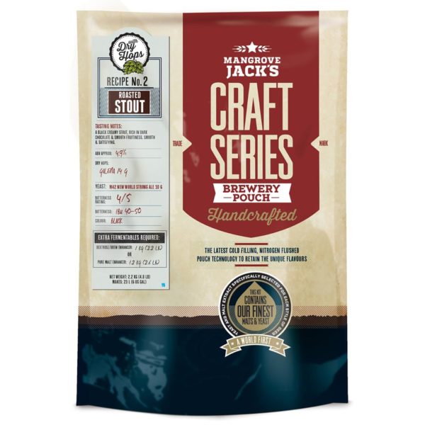 MJ Roasted Stout + Dry HopsMJ Roasted Stout + Dry Hops