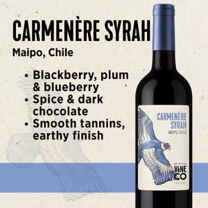 2026 PP Carmenere Syrah, Chile