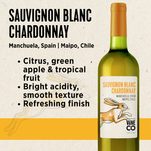 2026 PP Sauvignon Blanc Chardonnay, Spain, Chile