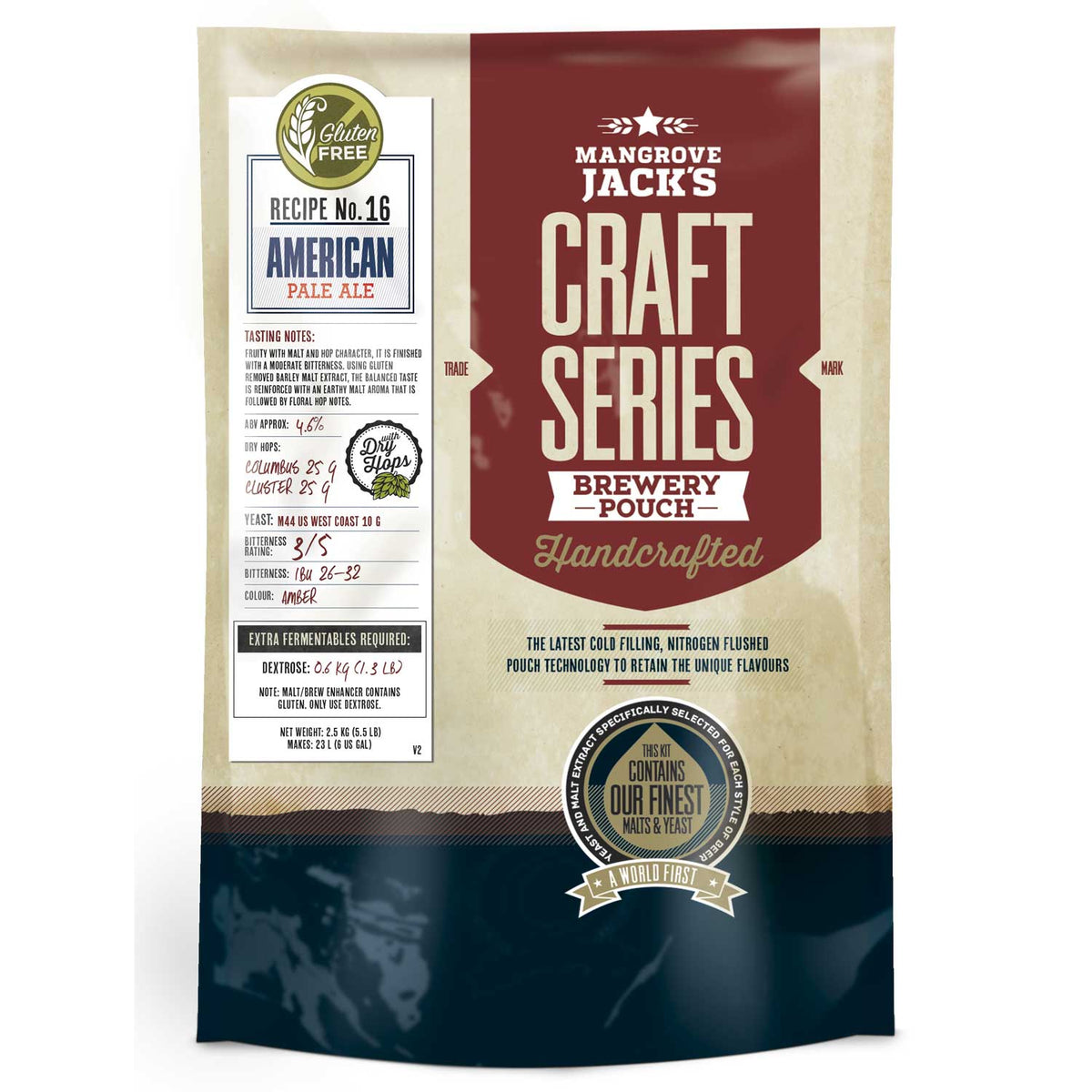MJ Craft Series - Golden Lager + Dry Hops