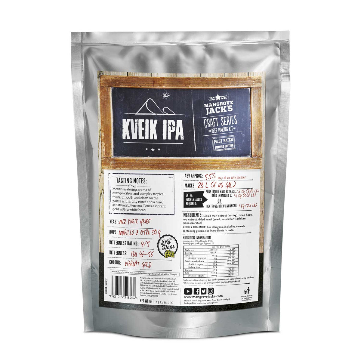 MJ Craft Series - Kveik IPA (LR) + Dry Hops