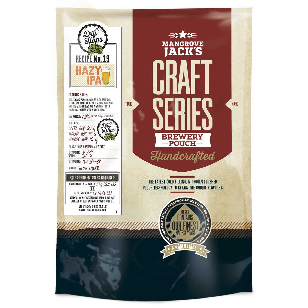 MJ HAZY IPA + Dry Hops